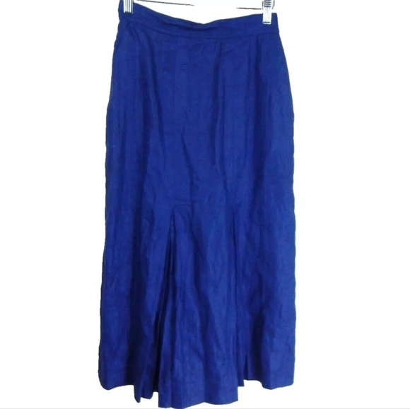 Vintage Christian Dior Separates Linen Maxi Skirt - Picture 1 of 4